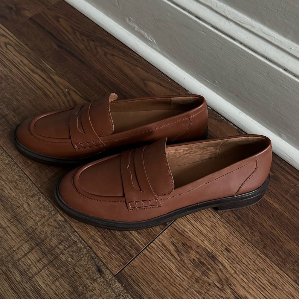 Madewell | Vernon brown leather loafers - Picture 2 of 6